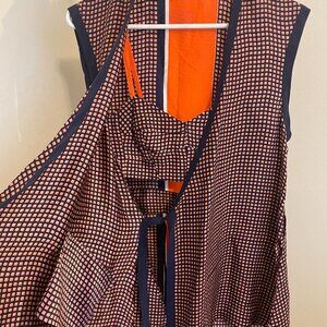 Derek Lam Bustier (XS) & Silk Wrap Vest (S) Set - Gently Worn